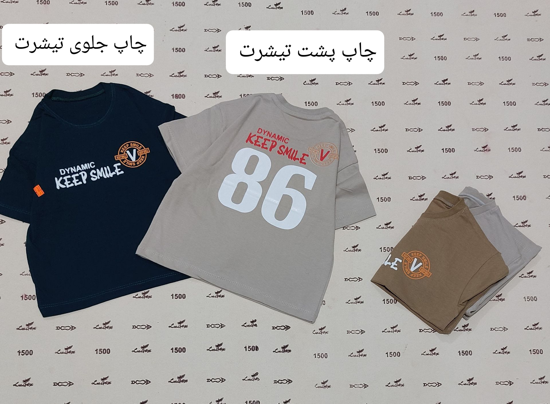 تیشرت تک قواره باکسی سایز 40. 45