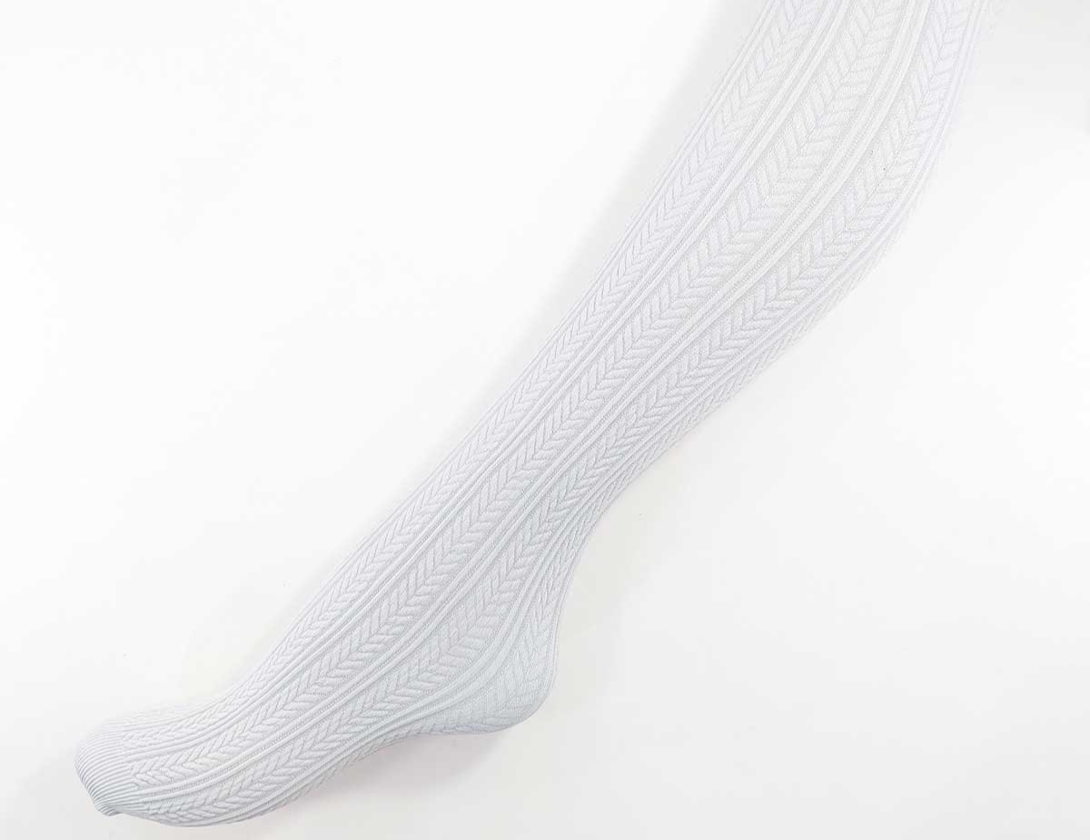 جوراب شلواری نخی طرح گندم