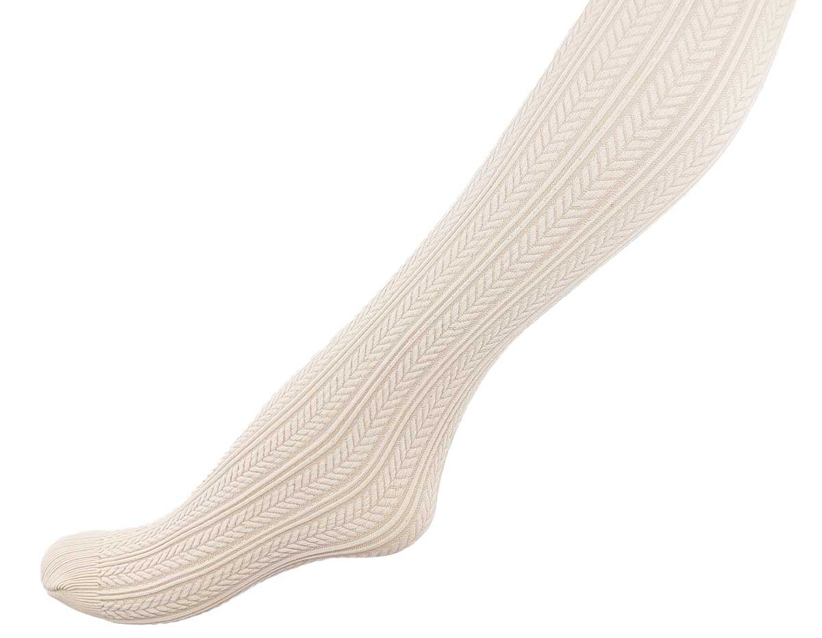 جوراب شلواری نخی طرح گندم