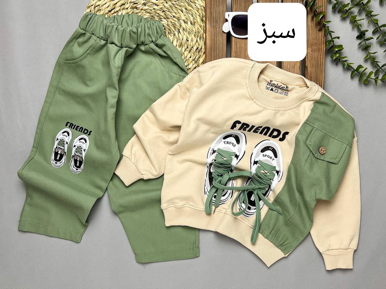 بلوز شلوار طرح کتونی سایز 40 الی 60